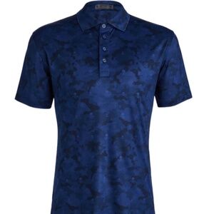 G/Fore Men's XXL Blueprint Icon Camo Tech Jersey Polo MSRP $120